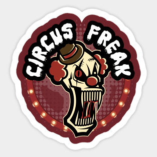 Circus Freak Sticker